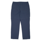 HIGH TECHNICAL Womens Trousers Blue Regular Straight W34 L31