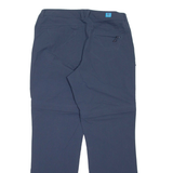 HIGH TECHNICAL Womens Trousers Blue Regular Straight W34 L31