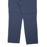 HIGH TECHNICAL Womens Trousers Blue Regular Straight W34 L31