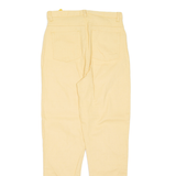 Womens Trousers Yellow Regular Tapered W30 L29
