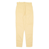Womens Trousers Yellow Regular Tapered W30 L29