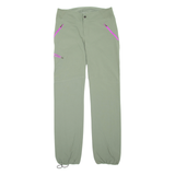 COLUMBIA Omni Shade Sun Protection Womens Trousers Green Straight Nylon W28 L33