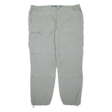 CANDA Outdoor Mens Trousers Grey Regular Tapered Nylon W44 L32