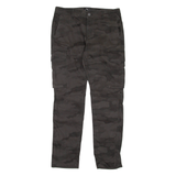 C&A Mens Trousers Brown Regular Tapered W34 L32