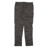 C&A Mens Trousers Brown Regular Tapered W34 L32