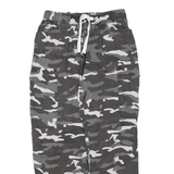 Camo Womens Trousers Grey Regular Tapered W30 L28