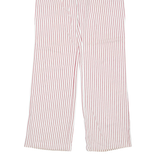 LIBERTINE Striped Womens Trousers Red Regular Straight W29 L33