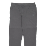 THE NORTH FACE Outdoor Womens Trousers Grey Regular Straight W32 L31