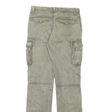 DESIGUAL Mens Trousers Grey Regular Straight W28 L35
