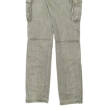 DESIGUAL Mens Trousers Grey Regular Straight W28 L35