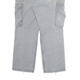CARHARTT Workwear Cargo Mens Trousers Grey Relaxed Straight W34 L30