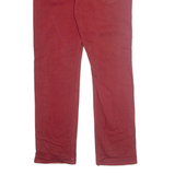 LEVI'S 514 Mens Trousers Red Regular Straight W30 L29