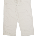 CARHARTT Cargo Mens Trousers Beige Regular Straight W35 L24