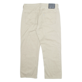 LEVI'S 514 Mens Trousers Beige Regular Straight W34 L25