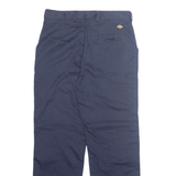 DICKIES Chino Mens Trousers Blue Regular Straight W34 L30