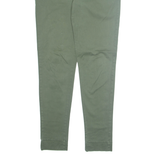 TOMMY HILFIGER Chino Womens Trousers Green Regular Tapered W32 L32