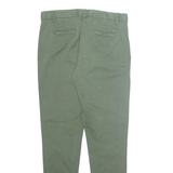 TOMMY HILFIGER Chino Womens Trousers Green Regular Tapered W32 L32