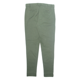 TOMMY HILFIGER Chino Womens Trousers Green Regular Tapered W32 L32
