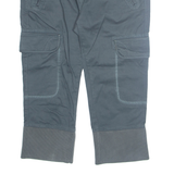 TOMMY HILFIGER Workwear 3/4 Womens Trousers Blue Regular Straight W34 L22