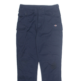 DICKIES Chino Mens Trousers Blue Regular Straight W36 L32
