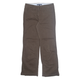 TOMMY HILFIGER Chino Mens Trousers Brown Regular Straight W28 L28