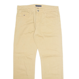 TOMMY HILFIGER Mens Trousers Beige Regular Straight W34 L34
