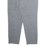 TOMMY HILFIGER Chino Mens Trousers Grey Regular Straight Wool W30 L25