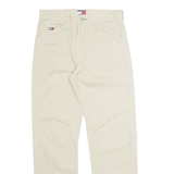 TOMMY HILFIGER Mens Trousers Beige Regular Straight W31 L31