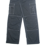 DICKIES Womens Trousers Black Regular Straight W26 L29