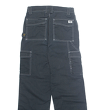 DICKIES Womens Trousers Black Regular Straight W26 L29