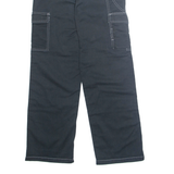 DICKIES Womens Trousers Black Regular Straight W26 L29