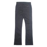 CALVIN KLEIN JEANS Chino Womens Trousers Black Slim Bootcut W36 L26