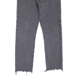 LEVI'S 501 Jeans Womens Grey Regular Straight W28 L28