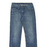 LEVI'S 514 Jeans Mens Blue Slim Straight Stone Wash W29 L32