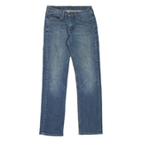 LEVI'S 514 Jeans Mens Blue Slim Straight Stone Wash W29 L32