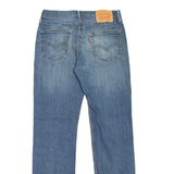 LEVI'S 514 Jeans Mens Blue Slim Straight Stone Wash W29 L32