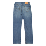 LEVI'S 514 Jeans Mens Blue Slim Straight Stone Wash W29 L32