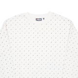 FILA Mens Sweatshirt White Crew Neck S