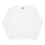 FILA Mens Sweatshirt White Crew Neck S