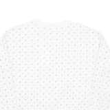 FILA Mens Sweatshirt White Crew Neck S