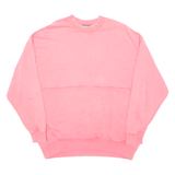 TOMMY HILFIGER Oversized Womens Sweatshirt Pink Crew Neck M
