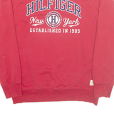 TOMMY HILFIGER Mens Sweatshirt Red Crew Neck M