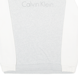 CALVIN KLEIN Mens Sweatshirt Grey Crew Neck L