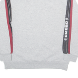 UMBRO Mens Sweatshirt Grey High Neck XS