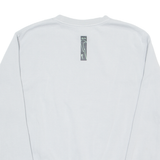 NIKE Womens Sweatshirt Grey Crew Neck M