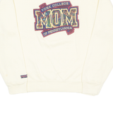 JANSPORT York College Of Pennsylvania MOM Mens Sweatshirt Yellow 90s USA L