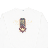 JANSPORT University Utah Nursing Mens Sweatshirt White 90s USA M
