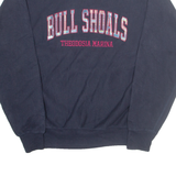 MV SPORT Bull Shoals Mens Sweatshirt Blue Crew Neck 90s USA M