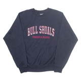 MV SPORT Bull Shoals Mens Sweatshirt Blue Crew Neck 90s USA M