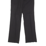 HUGO Hemi Womens Trousers Black Slim Straight Wool W32 L33